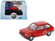 Ford Fiesta Mk1 RHD Right Hand Drive Venetian Red 1/148 (N) Scale Diecast Model Car Oxford Diecast NFF001