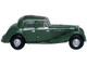 Jaguar SS RHD Right Hand Drive Suede Green with Black Top 1/148 (N) Scale Diecast Model Car Oxford Diecast NJSS005