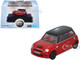 Mini Cooper S RHD Right Hand Drive Chili Red with Black Top 1/148 (N) Scale Diecast Model Car Oxford Diecast NNMN001
