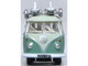 Volkswagen T1 Samba Bus RHD Right Hand Drive Green Two Tone with Surfboards on Roof Rack 1/148 (N) Scale Diecast Model Car Oxford Diecast NVWS005