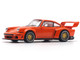 Singer DLS Turbo Study Orange Metallic 1/64 Diecast Model Car Pop Race PR640131
