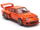Singer DLS Turbo Study Orange Metallic 1/64 Diecast Model Car Pop Race PR640131