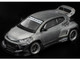 Toyota Pandem GR Yaris RHD Right Hand Drive Raw Metal 1/64 Diecast Model Car Pop Race PR640329