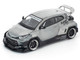 Toyota Pandem GR Yaris RHD Right Hand Drive Raw Metal 1/64 Diecast Model Car Pop Race PR640329