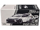 Toyota Pandem GR Yaris RHD Right Hand Drive Raw Metal 1/64 Diecast Model Car Pop Race PR640329