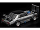 Skyline GT R V8 Drift Hakosuka RHD Right Hand Drive Silver Chrome with Black Hood and Top 1/64 Diecast Model Car Pop Race PR640330