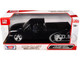 2006 Chevrolet Silverado Custom Pickup Truck Black Die Cast Collection Series 1/25 Diecast Model Car Motormax 79039-BK