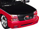 2006 Chevrolet Silverado Custom Pickup Truck Red Metallic and Black with Silver Stripes Die Cast Collection Series 1/25 Diecast Model Car Motormax 79039-RDBK