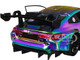 BMW M4 GT3 Chameleon Chrome Custom Wrap Series 1/24 Diecast Model Car Motormax 79094