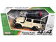 Toyota FJ40 Land Cruiser Beige 4x4 Overlanders Series 1/24 Diecast Model Car Motormax 79137-BG
