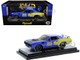1971 Plymouth Hemi Cuda VP Racing 50 Years Blue with Yellow Sides Limited Edition to 8650 pieces Worldwide 1/24 Diecast Model Car M2 Machines 40300-136A