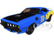 1971 Plymouth Hemi Cuda VP Racing 50 Years Blue with Yellow Sides Limited Edition to 8650 pieces Worldwide 1/24 Diecast Model Car M2 Machines 40300-136A