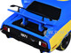 1971 Plymouth Hemi Cuda VP Racing 50 Years Blue with Yellow Sides Limited Edition to 8650 pieces Worldwide 1/24 Diecast Model Car M2 Machines 40300-136A