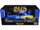 1971 Plymouth Hemi Cuda VP Racing 50 Years Blue with Yellow Sides Limited Edition to 8650 pieces Worldwide 1/24 Diecast Model Car M2 Machines 40300-136A