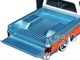 1976 GMC Sierra Grande 15 Pickup Truck Blue Metallic with White Top and Woodgrain Sides Limited Edition to 7050 pieces Worldwide 1/24 Diecast Model Car M2 Machines 40300-136B