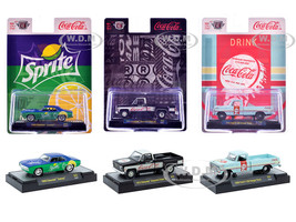 Sodas Set of 3 pieces Release 55 Limited Edition to 10000 pieces Worldwide 1/64 Diecast Model Cars M2 Machines 52500-A55
