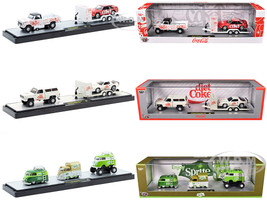 Auto Haulers Soda Set of 3 pieces Release 39 Limited Edition to 8000 pieces Worldwide 1/64 Diecast Models M2 Machines 56000-TW39