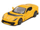 Ferrari 812 Competizone Giallo Modena Yellow 1/64 Diecast Model Car BBR BBRFER64008