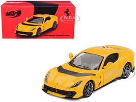 Ferrari 812 Competizone Giallo Modena Yellow 1/64 Diecast Model Car BBR BBRFER64008