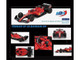Ferrari SF 23 #16 Charles Leclerc Formula One F1 Bahrain GP 2023 1/64 Diecast Model Car BBR BBRFER64014