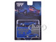 2023 Chevrolet Corvette Z06 Elkhart Lake Blue Metallic Limited Edition 1/64 Diecast Model Car Mini GT MGT00892