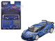 2023 Chevrolet Corvette Z06 Elkhart Lake Blue Metallic Limited Edition 1/64 Diecast Model Car Mini GT MGT00892