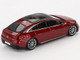 Mercedes Benz EQS 580 4MATIC Red Metallic with Sun Roof Limited Edition 1/64 Diecast Model Car Mini GT MGT00970