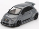ABARTH 595 #49 LB Works x Abas Works Gray Limited Edition 1/64 Diecast Model Car Mini GT MGT00995