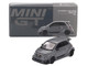 ABARTH 595 #49 LB Works x Abas Works Gray Limited Edition 1/64 Diecast Model Car Mini GT MGT00995