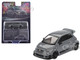 ABARTH 595 #49 LB Works x Abas Works Gray Limited Edition 1/64 Diecast Model Car Mini GT MGT00995