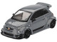 ABARTH 595 #49 LB Works x Abas Works Gray Limited Edition 1/64 Diecast Model Car Mini GT MGT00995