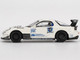 Mazda RX 7 FD3S Itosyoukai Rei gouki with RE Amemiya RHD Right Hand Drive White with Graphics Limited Edition 1/64 Diecast Model Car Mini GT MGT00996