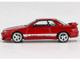 Nissan Skyline GT R R32 RHD Right Hand Drive Veilside Combat C I Gem Red Metallic Limited Edition 1/64 Diecast Model Car Mini GT MGT00987