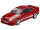 Nissan Skyline GT R R32 RHD Right Hand Drive Veilside Combat C I Gem Red Metallic Limited Edition 1/64 Diecast Model Car Mini GT MGT00987