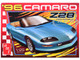 Skill 2 Model Kit 1996 Chevrolet Camaro Z28 Convertible 1/25 Scale Model AMT AMT1495