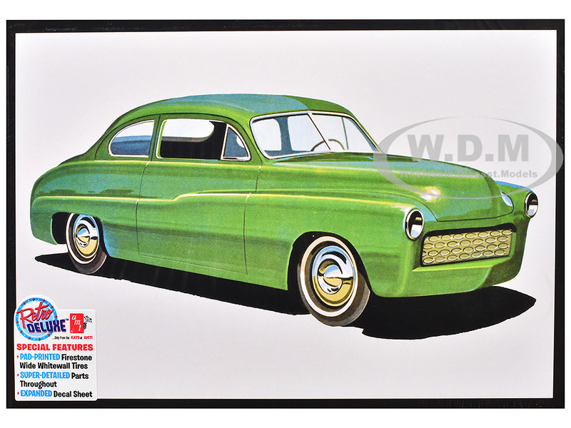 Skill 2 Model Kit 1949 Mercury Club Coupe 1/25 Scale Model AMT AMT1496