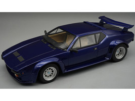 1982 DeTomaso Pantera GT5 Aurora Blue Pearl Mythos Series Limited Edition to 40 pieces Worldwide 1/18 Model Car Tecnomodel TM18-66F