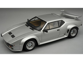 1982 DeTomaso Pantera GT5 Silver Metallic Mythos Series Limited Edition to 35 pieces Worldwide 1/18 Model Car Tecnomodel TM18-66I