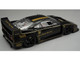 1996 Ferrari F40 LM John Player Special Black with Gold Stripes with Display Case Mythos Series Limited Edition to 75 pieces Worldwide 1/18 Model Car Tecnomodel TM18-410A