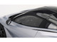 McLaren 750S Ice Silver Metallic with Black Top 1/18 Model Car Top Speed TS0546