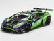 Lamborghini Huracan GT3 EVO2 #78 Devlin DeFrancesco Misha Goikhberg Sandy Mitchell Loris Spinelli Forte Racing IMSA 24 Hours of Daytona 2024 1/18 Model Car Top Speed TS0578
