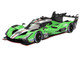 Lamborghini SC63 #63 Matteo Cairoli Andrea Caldarelli Romain Grosjean Iron Lynx IMSA 12 Hours of Sebring 2024 1/18 Model Car Top Speed TS0584