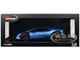 Lamborghini Huracan Sterrato Blu Aegir Blue Metallic with Matt Black Top 1/18 Model Car Top Speed TS0609