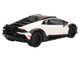 Lamborghini Huracan Sterrato Bianco Asopo White with Matt Black Top and Red Stripes 1/18 Model Car Top Speed TS0610