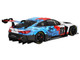 BMW M4 GT3 EVO Presentation #1 White with Carbon Blue and Red Graphics 1/18 Model Car Top Speed TS0614