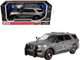 2022 Ford Police Interceptor Utility Unmarked Gray Metallic Builder s Kit Law Enforcement and Public Service Series 1/24 Diecast Model Car Motormax 76988GRY-BB