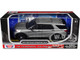 2022 Ford Police Interceptor Utility Unmarked Gray Metallic Builder s Kit Law Enforcement and Public Service Series 1/24 Diecast Model Car Motormax 76988GRY-BB