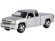 2006 Chevrolet Silverado SS Pickup Truck Silver Metallic Timeless Legends Series 1/25 Diecast Model Car Motormax 79394S