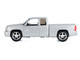 2006 Chevrolet Silverado SS Pickup Truck Silver Metallic Timeless Legends Series 1/25 Diecast Model Car Motormax 79394S