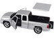 2006 Chevrolet Silverado SS Pickup Truck Silver Metallic Timeless Legends Series 1/25 Diecast Model Car Motormax 79394S